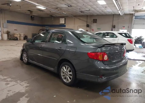 2010 Toyota Corolla S из США, поврежденный, VIN 2T1BU4EE0AC228841